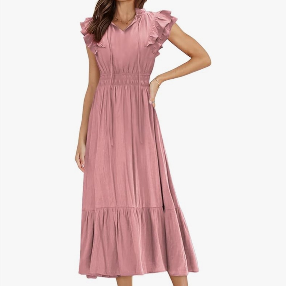 Flowy Midi Dress